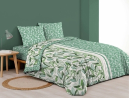 Σετ Διπλά Σεντόνια & Μαξιλαροθήκες Eleonore Douceur d'intérieur από βαμβάκι 42TC, με διαστάσεις 140x190cm