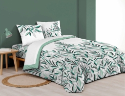 Douceur d'intérieur  Σετ Διπλά Σεντόνια & Μαξιλαροθήκες Eldorado από βαμβάκι 57TC, με διαστάσεις 140x190cm