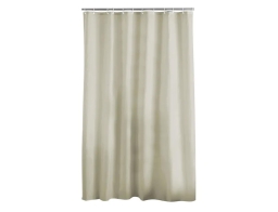 Douceur d'intérieur  Κουρτίνα Μπάνιου με κρίκους Essencia με διαστάσεις 180x200cm - Taupe