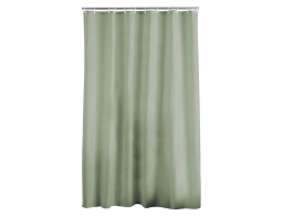 Douceur d'intérieur  Κουρτίνα Μπάνιου με κρίκους Essencia με διαστάσεις 180x200cm - Sage