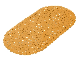 Douceur d'intérieur  Αντιολισθητικό Πατάκι Μπανιέρας Vitamine με διαστάσεις 69x36cm - Ochre