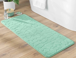 Douceur d'intérieur Πατάκι Μπάνιου Ricochet  με memory foam και διαστάσεις 50x120cm - Lime Green