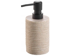Douceur d'intérieur Δοχείο κρεμοσάπουνου Siloa με χωρητικότητα 500ml και διαστάσεις 7.3x16.5cm - Sable