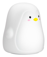 GOOBAY LED φωτιστικό νυκτός πιγκουίνος 61648 RGB επαναφορτιζόμενο λευκό