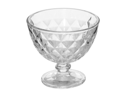 Γυάλινο Μπολ Παγωτού Lea Secret De Gourmet με χωρητικότητα 300ml και διαστάσεις 11x11x10.2cm