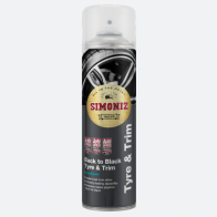 SIMONIZ BACKTOBLACK ΚΑΘΑΡ-ΑΝΑΝ ΠΛΑΣΤΙΚΩΝ & ΛΑΣΤΙΧΩΝ 500 ml