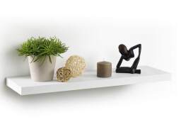 Homea Ράφι Τοίχου με διαστάσεις 75x22.8x3.4cm - White