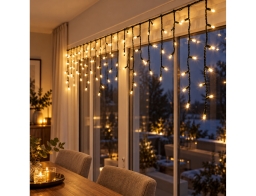Διακοσμητικός Φωτισμός (AGL451300) με 180 Φωτάκια LED - 600×52 cm