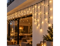 Διακοσμητικός Φωτισμός (AGL451310) με 360 Φωτάκια LED - 1200×52 cm