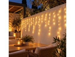 Διακοσμητικός Φωτισμός (AGL451660) με 360 Φωτάκια LED - 1200×52 cm