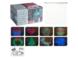 Διακοσμητικός Φωτισμός (AGB100000) με 400 Φωτάκια RGB LED - 2m