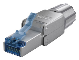 GOOBAY βύσμα RJ45 65939 CAT 6A STP tool-free ασημί
