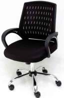 Velco Καρέκλα Γραφείου Mesh 66-18689-1 Μαύρο