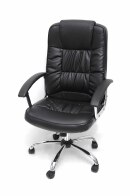 Velco Καρέκλα Γραφείου Διευθυντική με Ανάκλιση Δερματίνη