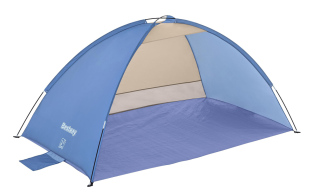 BESTWAY σκίαστρο παραλίας 68105 2 ατόμων 200x120x95cm μπλε/καφέ