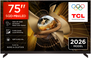 TCL 75X11L 4K SQD-Mini LED TV (2026)