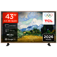 TCL 43A400 Pro ART 4K QLED TV (2026)