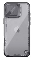 NILLKIN θήκη Iceblade Prop για iPhone 16 Pro Max διάφανη-μαύρη