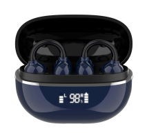 Ldnio Ακουστικά Earbuds με Θήκη Φόρτισης T09 OWS Ø10mm 35/400mAh Μπλε