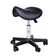 HOMCOM Tροχήλατο Σκαμπό με Ρυθμιζόμενο Ύψος 47-59 cm  71-0016