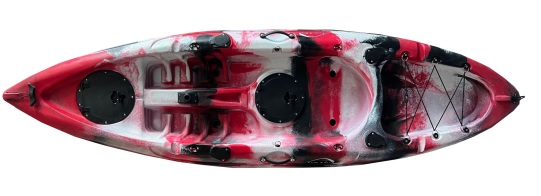 Fortis,Kayak, Μονοθέσιο, Jungle Red Κόκκινο