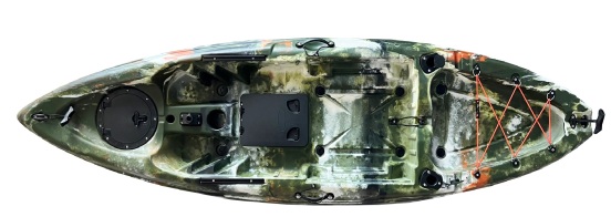 Fortis Πλαστικό Kayak Θαλάσσης 1 Ατόμου 71-37611 Jungle Green