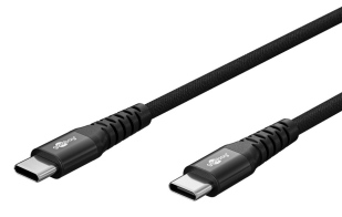 GOOBAY καλώδιο USB-C 73954 60W 480Mbps 2m μαύρο