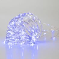 100 MICROLED ΣΥΡΜΑ ΑΣΗΜΙ ΜΠΛΕ 8ΠΡΟΓΡΑΜ 5ΜΕΤΡΑ ΕΣΩΤ AND ΕΞΩΤ ΧΩΡΟΥ