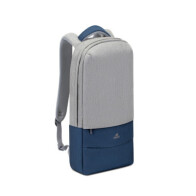 RIVACASE 7562 Plater Αντικλεπτική τσάντα πλάτης λάπτοπ 15,6'', γκρι/σκούρο μπλέ