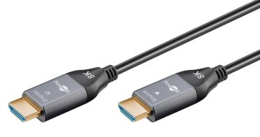 GOOBAY καλώδιο HDMI 2.1 76278 με Ethernet AOC 8K/60Hz 48 Gbps 50m μαύρο