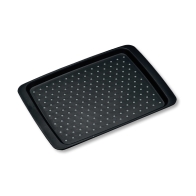 Kesper Δίσκος Αντιολισθητικός Μαύρος 35x26x2cm Slip Stop -TPE