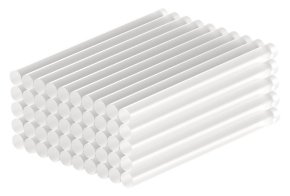GOOBAY ράβδοι σιλικόνης 77851 Φ7mm x 100mm διάφανο 50τμχ