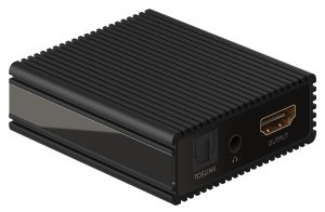 GOOBAY HDMI audio extractor 79138 4K/30Hz μαύρο