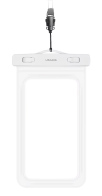 USAMS αδιάβροχη θήκη smartphone US-YD011 έως 7" IPX8 λευκή