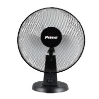 Primo Ανεμιστήρας Επιτραπέζιος 40W με Διάμετρο 30cm PRTF-80502 Μαύρος