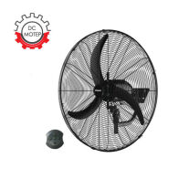 Primo Ανεμιστήρας Τοίχου Βιομηχανικός 65cm DC Motor με Τηλεχειριστήριο PRWF-80561