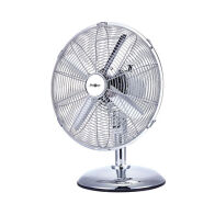 Primo Ανεμιστήρας Επιτραπέζιος Μεταλλικός 30cm 40W PRΤF-80579 Χρώμιο
