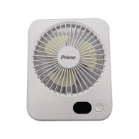 PRIMO  ΑΝΕΜΙΣΤΗΡΑΣ ΜΙΝΙ 5'' 12.5cm PRMF-80692 ΛΕΥΚΟΣ ΜΕ USB ΕΠΑΝΑΦ.