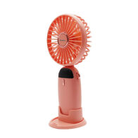 PRIMO  ΑΝΕΜΙΣΤΗΡΑΣ ΜΙΝΙ 3.5'' 9cm PRMF-80694 ΡΟΖ ΜΕ USB ΕΠΑΝΑΦ.