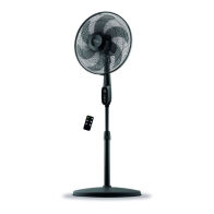 Primo S1684 Ανεμιστήρας Ορθοστάτης 40W Ø40.64cm με Τηλεχειριστήριο Μαύρος
