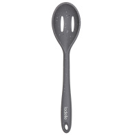 Ladelle Κουτάλα Σιλικόνης 28cm Διάτρητη Γκρί Speckled Craft