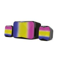 Element SP-150 v2.0 Ηχεία Υπολογιστή 2.1 με RGB Φωτισμό 5W Μαύρο