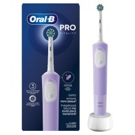 Oral-B 80756794 Vitality PRO ΒΟΧ Ηλεκτρική Οδοντόβουρτσα Λιλά