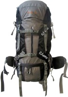 Campus Σακίδιο Πλάτης 55L Peak 55 Γκρι Μαύρο