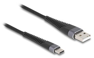 DELOCK καλώδιο USB σε USB-C 81123 60W 480Mbps 3m μαύρο