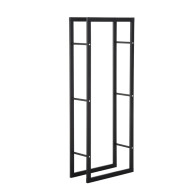 HOMCOM Μεταλλική Ξυλιέρα Τζακιού 60 x 25 x 150 cm 820-148