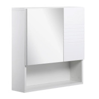 Καθρέπτης Μπάνιου με Ντουλάπι 54 x 15 x 55 cm Kleankin 834-369