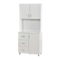 Ξύλινος Μπουφές 80 x 39.5 x 183.5 cm HOMCOM 835-243