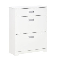 Ξύλινη Παπουτσοθήκη με 2 Διαμερίσματα και 1 Συρτάρι 70 x 29 x 92 cm HOMCOM 837-141