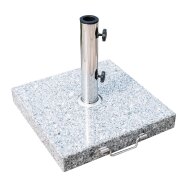 Outsunny Base Support For Garden Umbrella Marble 29kg, 42x42x36cm 840-117